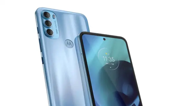 El smartphone motorola moto G71 incluye cámara principal de 50 megapíxeles. Foto: Cortesía