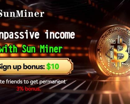 Presentación de Sunminer Cloud Mining: Inscríbase ahora y obtenga $10 USD al instante