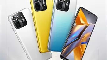 Celular POCO M5s con cámara de 64MP y 256GB de memoria en remate de Amazon