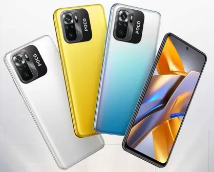 Celular POCO M5s con cámara de 64MP y 256GB de memoria en remate de Amazon