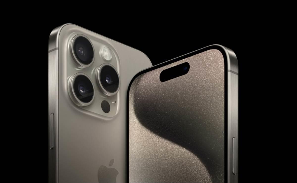 El iPhone 15 Pro Max destaca por su nuevo diseño de lujo fabricado en titanio. Foto: Apple
