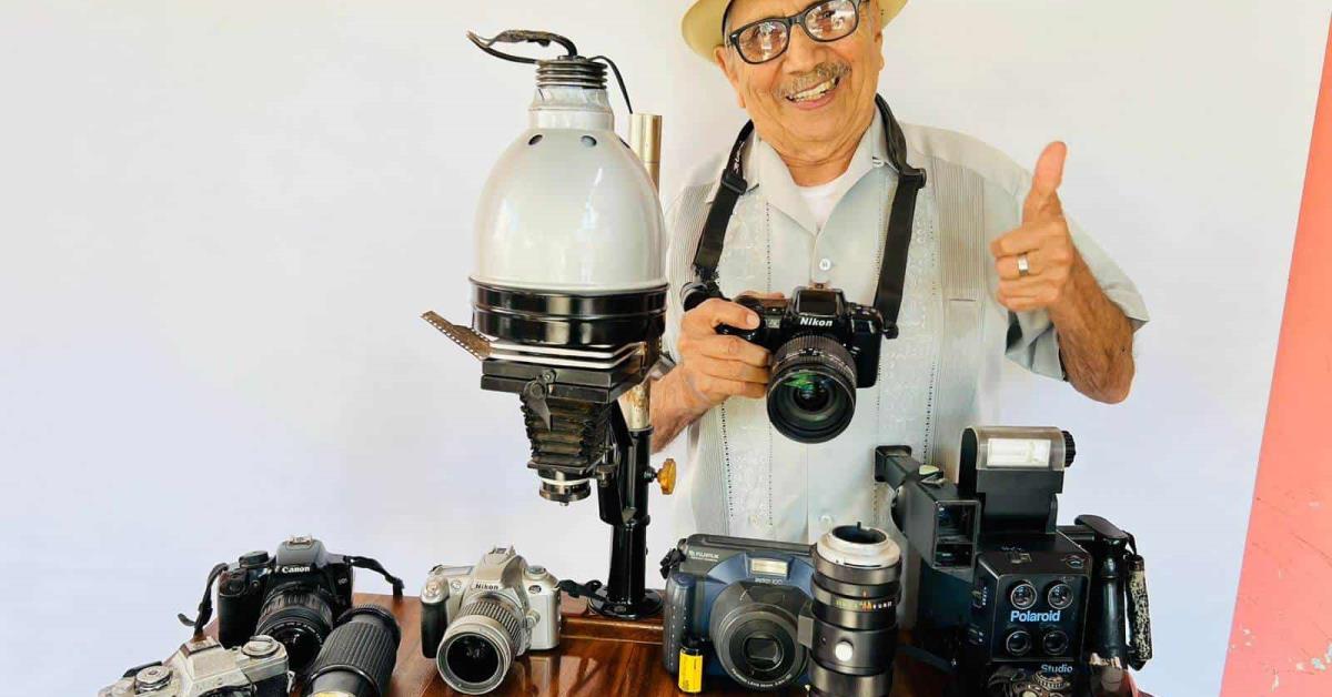 Alejandro Ríos el fotógrafo, captura recuerdos en la vida de todos en Navolato