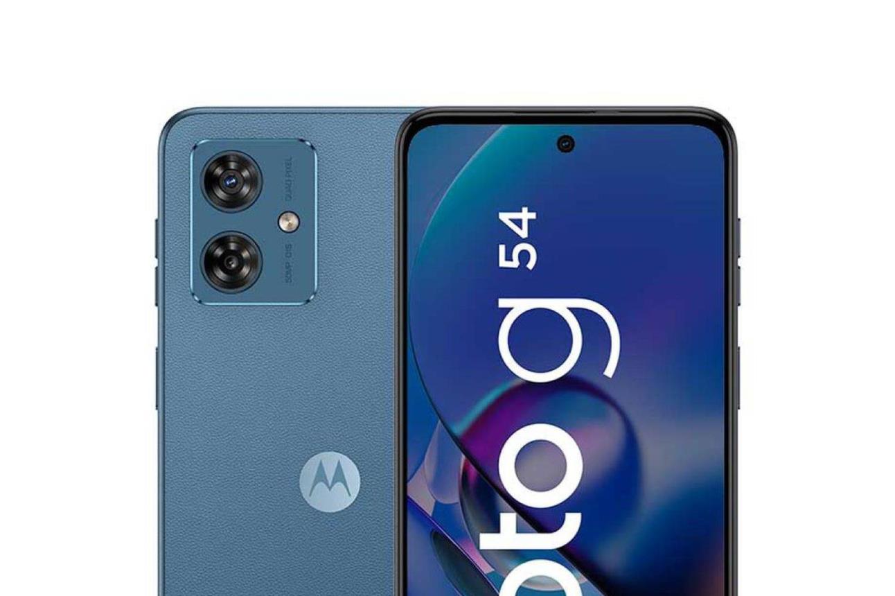 El smartphone Motorola Moto G54 trae una cámara principal de 50 megapíxeles  y está en oferta en Mercado Libre. Foto: Cortesía