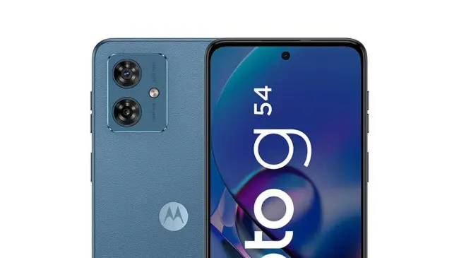 El smartphone Motorola Moto G54 trae una cámara principal de 50 megapíxeles y está en oferta en Mercado Libre. Foto: Cortesía