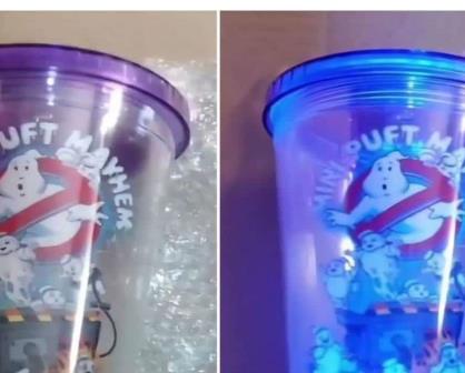 Vasos de Ghostbusters con luz led en Cinépolis; precio y fecha de venta