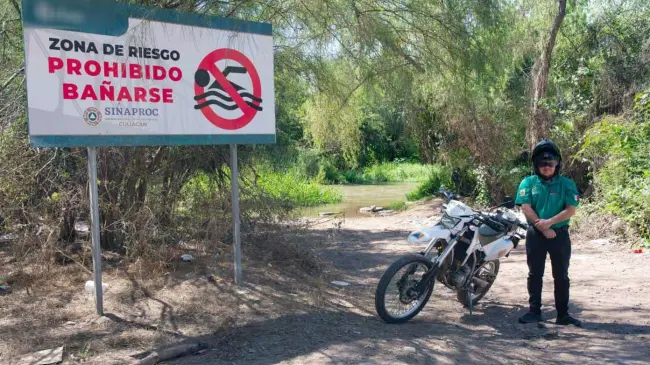 Protección Civil exhorta a la población de respetar las medidas dispuestas para evitar un percance.