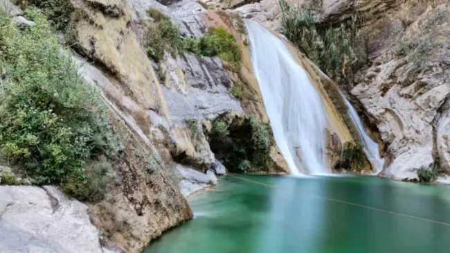 Cascadas de Ahuehuetla en Puebla