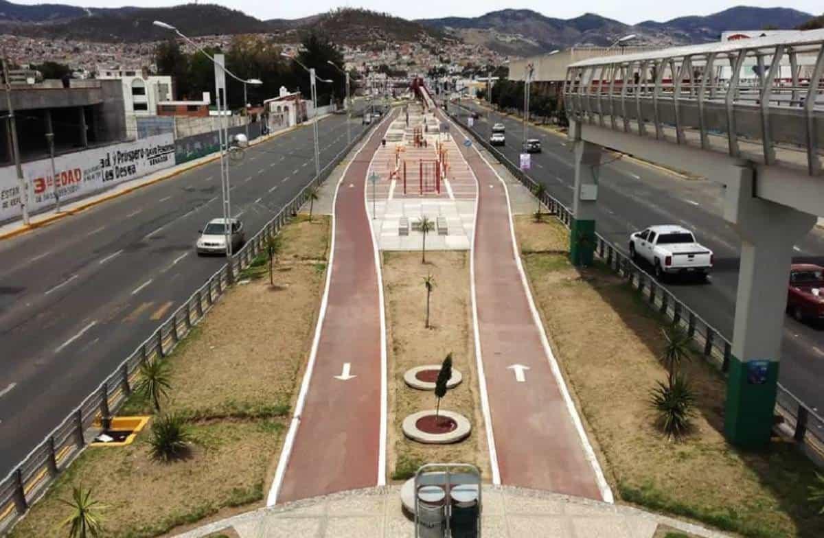 Ciclopista de poblamiento Pachuca de Soto. Foto Periódico Central Hidalgo