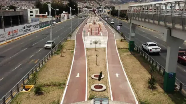 Ciclopista de poblamiento Pachuca de Soto. Foto Periódico Central Hidalgo