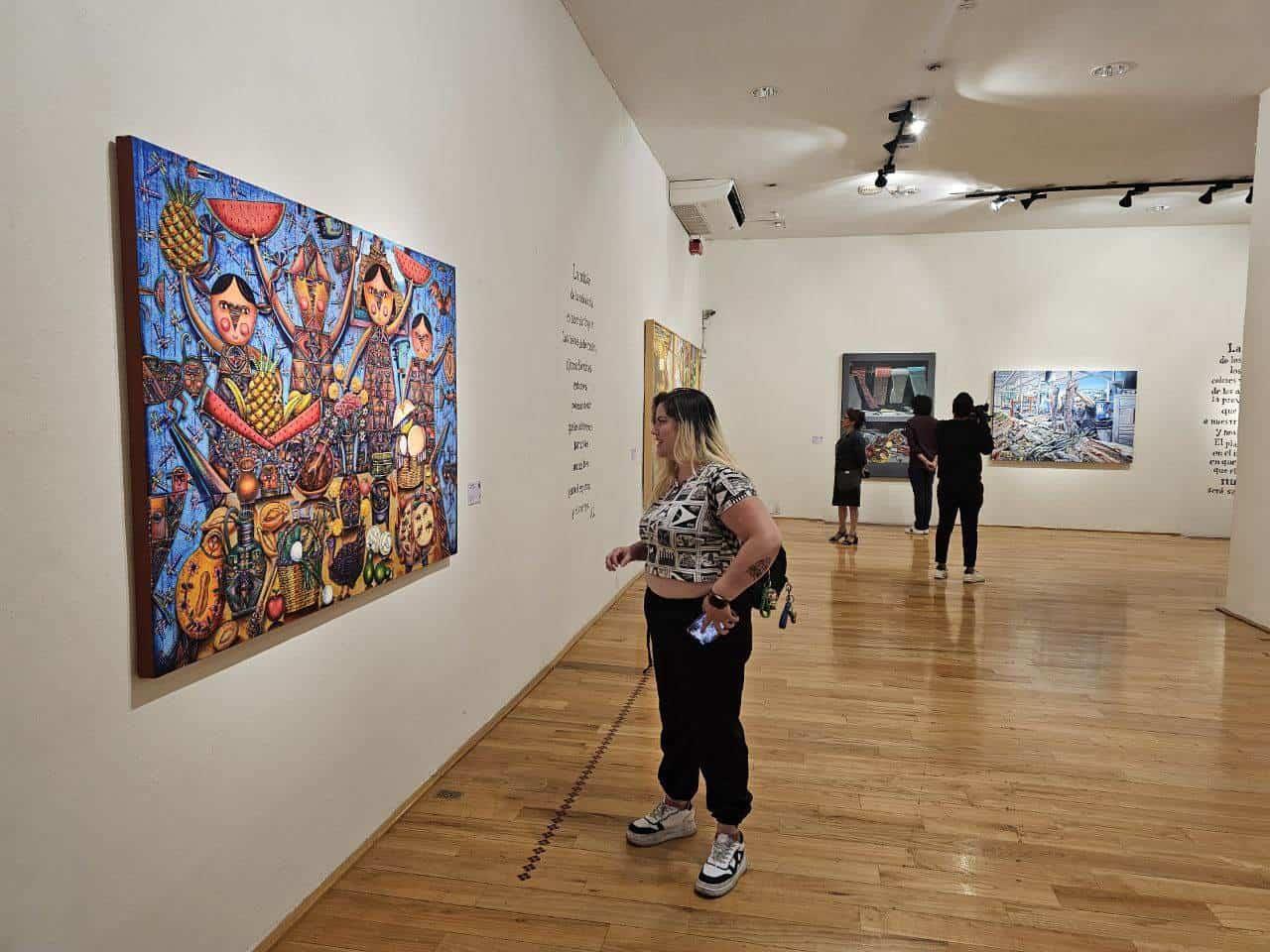 La exposición Los Colores del Sabor, está disponible en el Museo de Arte de Querétaro (MAQRO). Foto: Cortesía