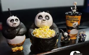 Así lucen las palomeras y vasos de Kun Fu Panda 4 que se venden alrededor del mundo