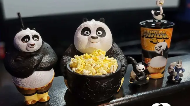 Palomeras y vasos con diferentes colores y diseños salieron al mercado con motivo del estreno de Kun Fu Panda 4. Foto: Cortesía