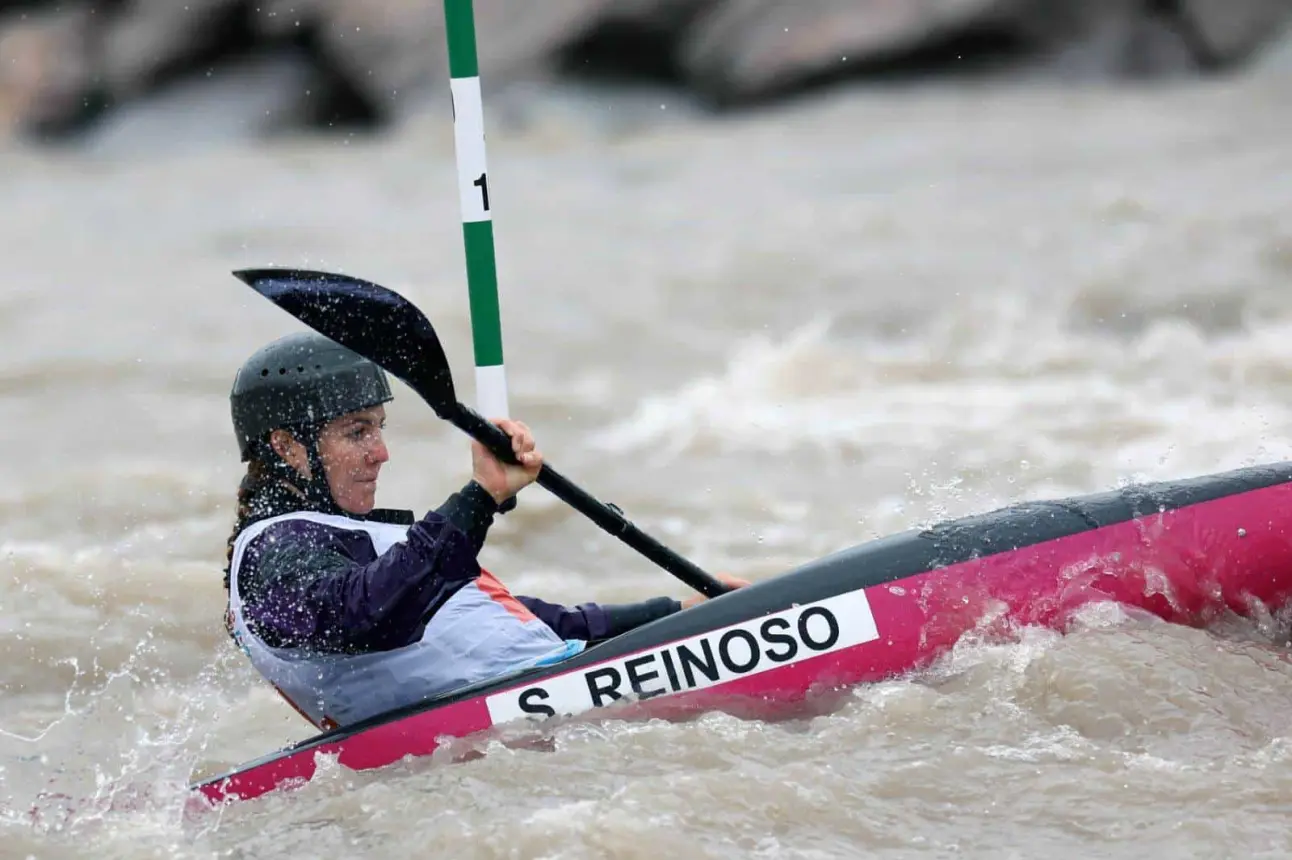 Sofía Ramos, seleccionada nacional de canotaje slalom K1 femenil.
