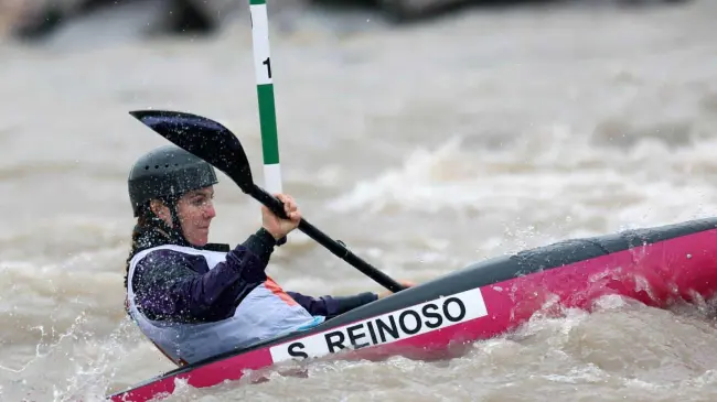 Sofía Ramos, seleccionada nacional de canotaje slalom K1 femenil.