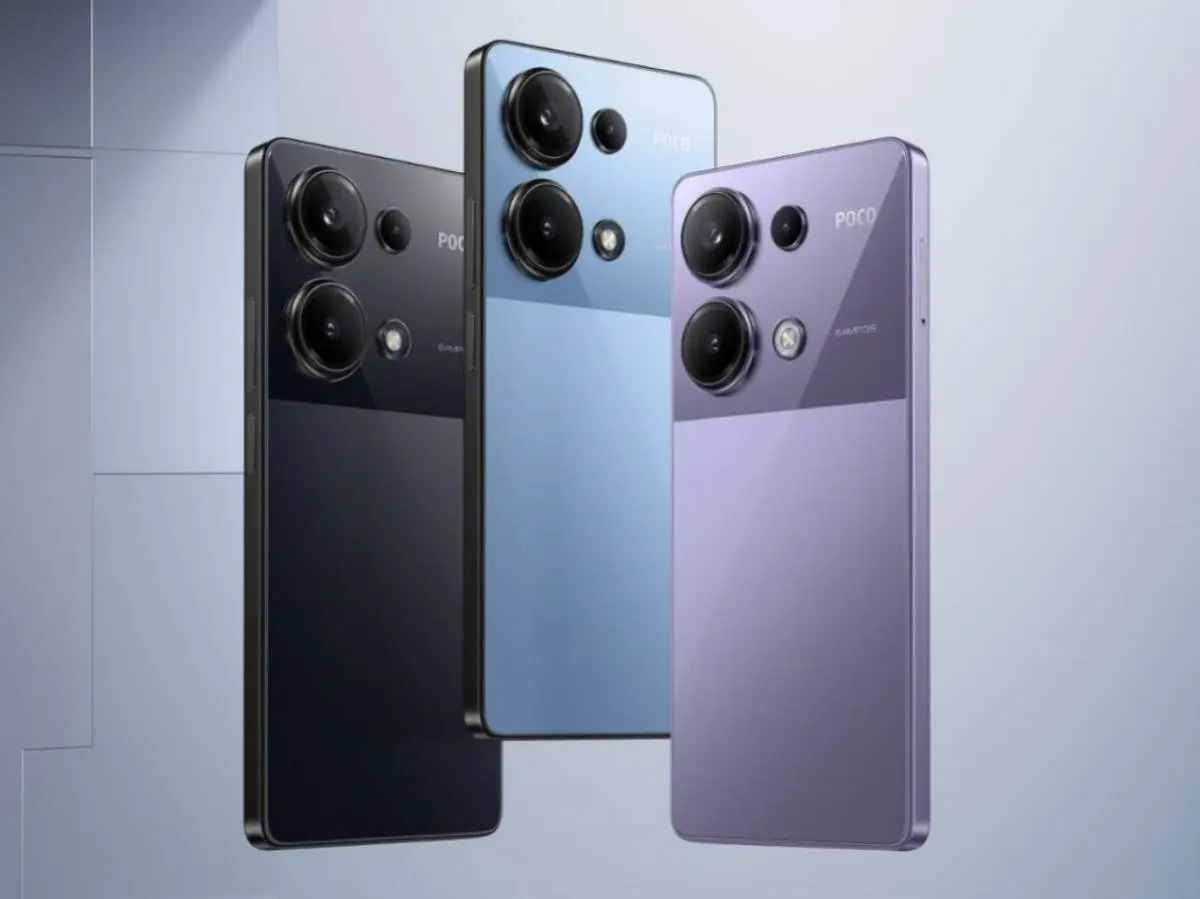 El POCO M6 Pro viene con pantalla Flow AMOLED y cámara de 64 MP. Foto: Xiaomi