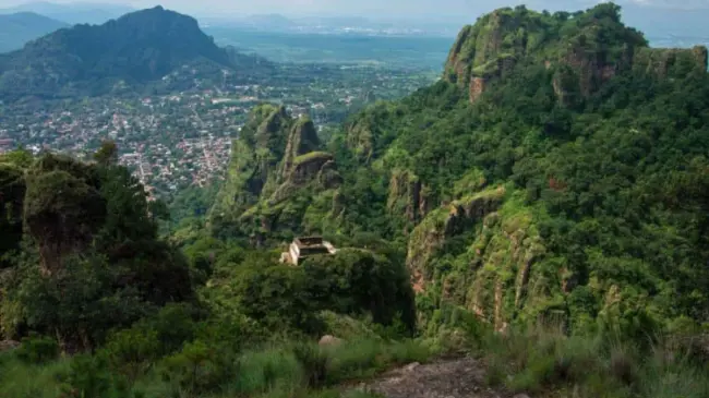 Cerro del Tepozteco en Morelos. Foto Getty Images