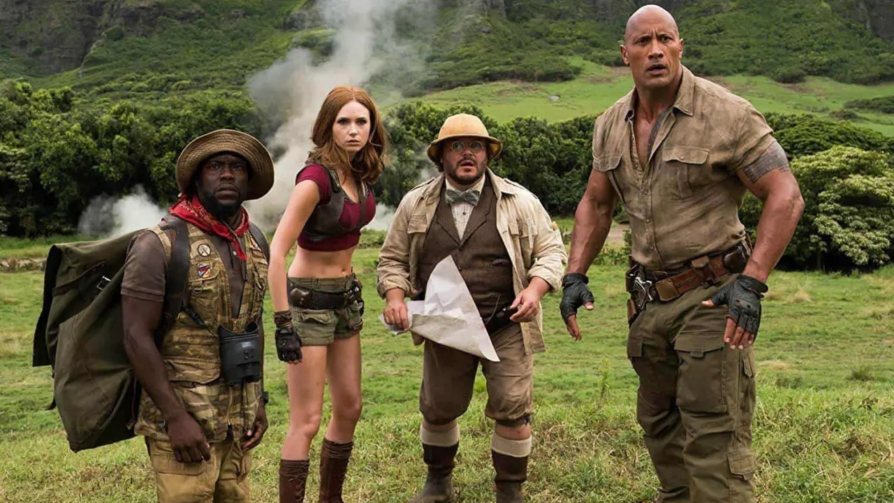 Jumanji Bienvenidos a la jungla.