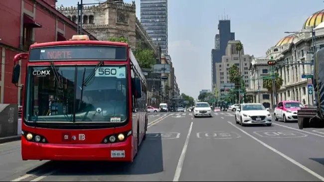 No te quedes sin transporte y programa tus horarios checando los cambios temporales del Metrobús. Foto: Cortesía