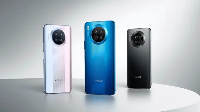 El smartphone Honor 50 Lite incluye un diseño atractivo en la gama media. Foto: Cortesía