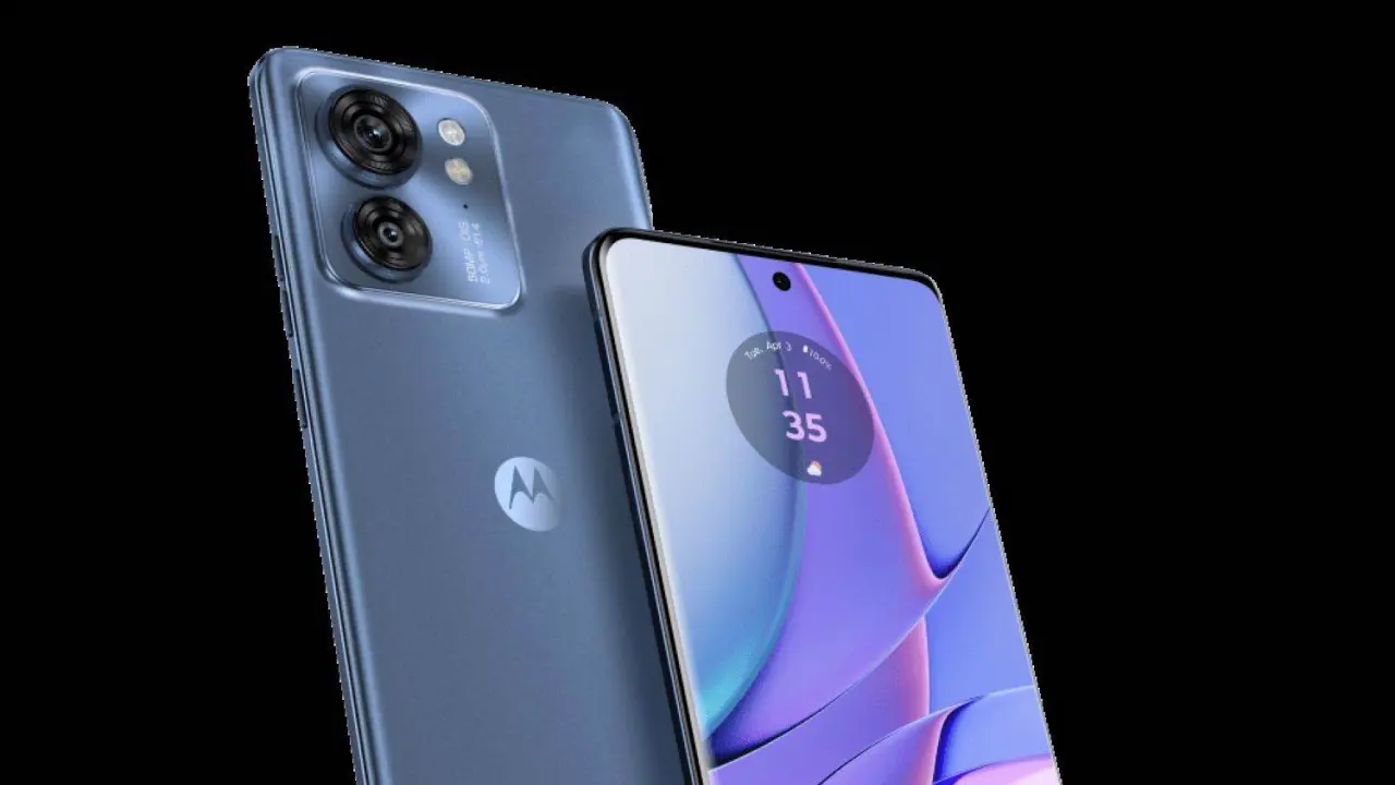 El smartphone Motorola Edge 40 trae altavoces estéreo. Foto: Cortesía