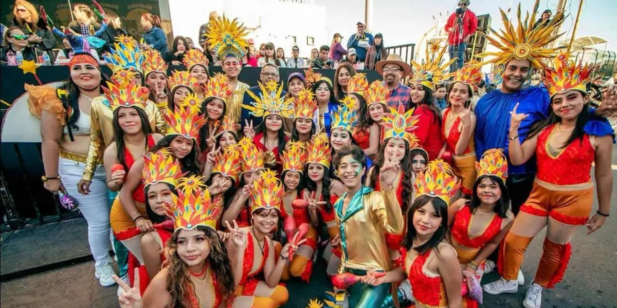 Participantes del Carnaval de Guaymas Sonora 2024. Foto FB Carnaval Guaymas