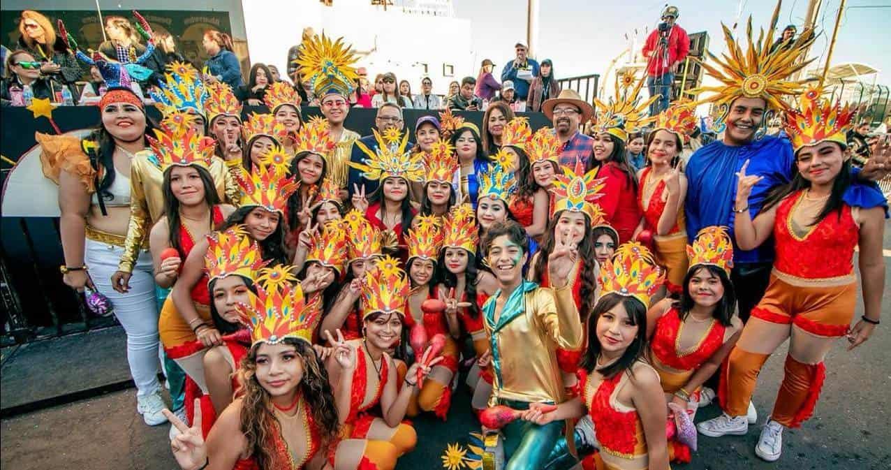 Participantes del Carnaval de Guaymas Sonora 2024. Foto FB Carnaval Guaymas