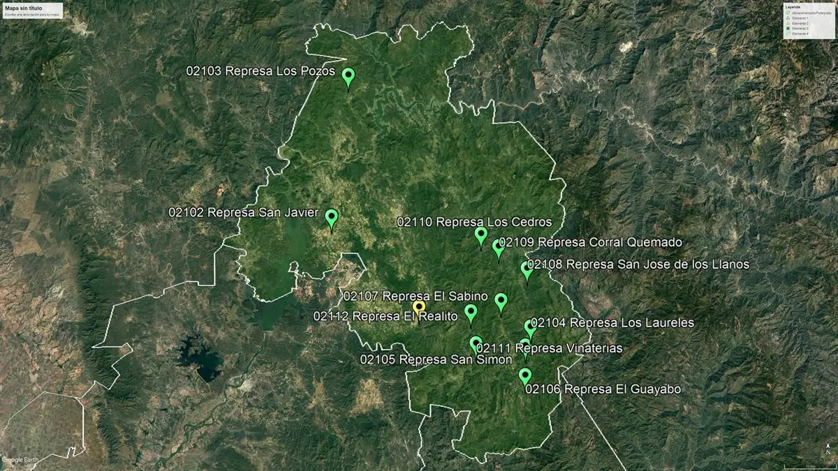 Represas propuestas para construirse en el municipio de Choix