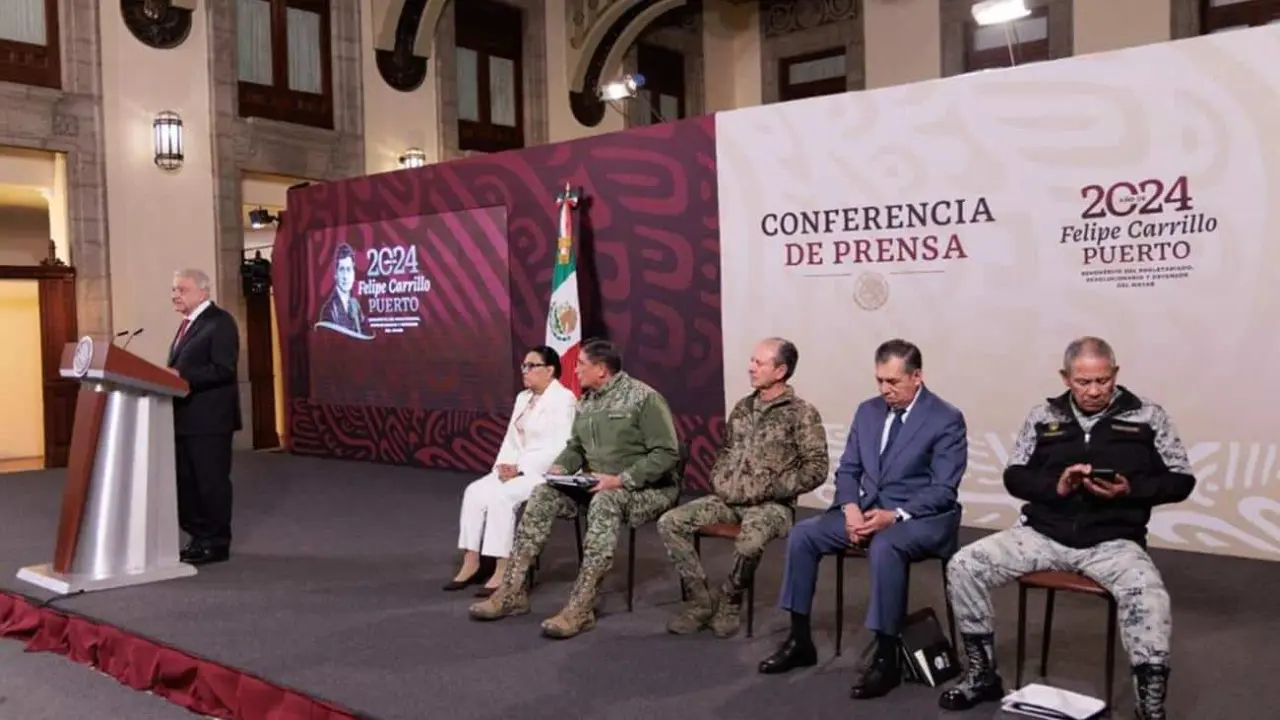 Conferencia de prensa de AMLO de este 19 de marzo.