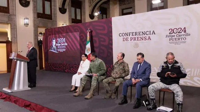 Conferencia de prensa de AMLO de este 19 de marzo.
