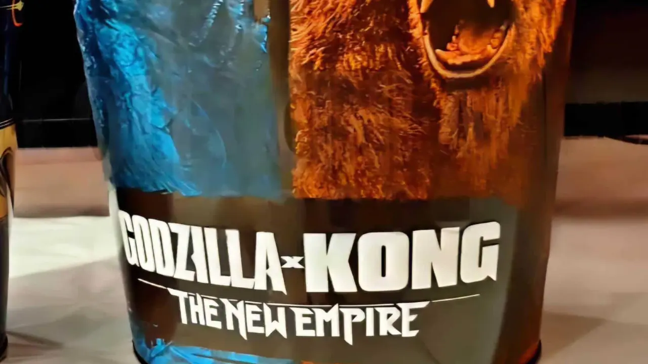 Ya están circulando las fotos de la Palomera de Godzilla y Kong que tendrá disponible Cinemex. Foto: Coleccionables de Cine y más