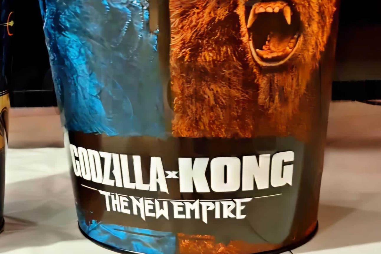 Ya están circulando las fotos de la Palomera de Godzilla y Kong que tendrá disponible Cinemex. Foto: Coleccionables de Cine y más