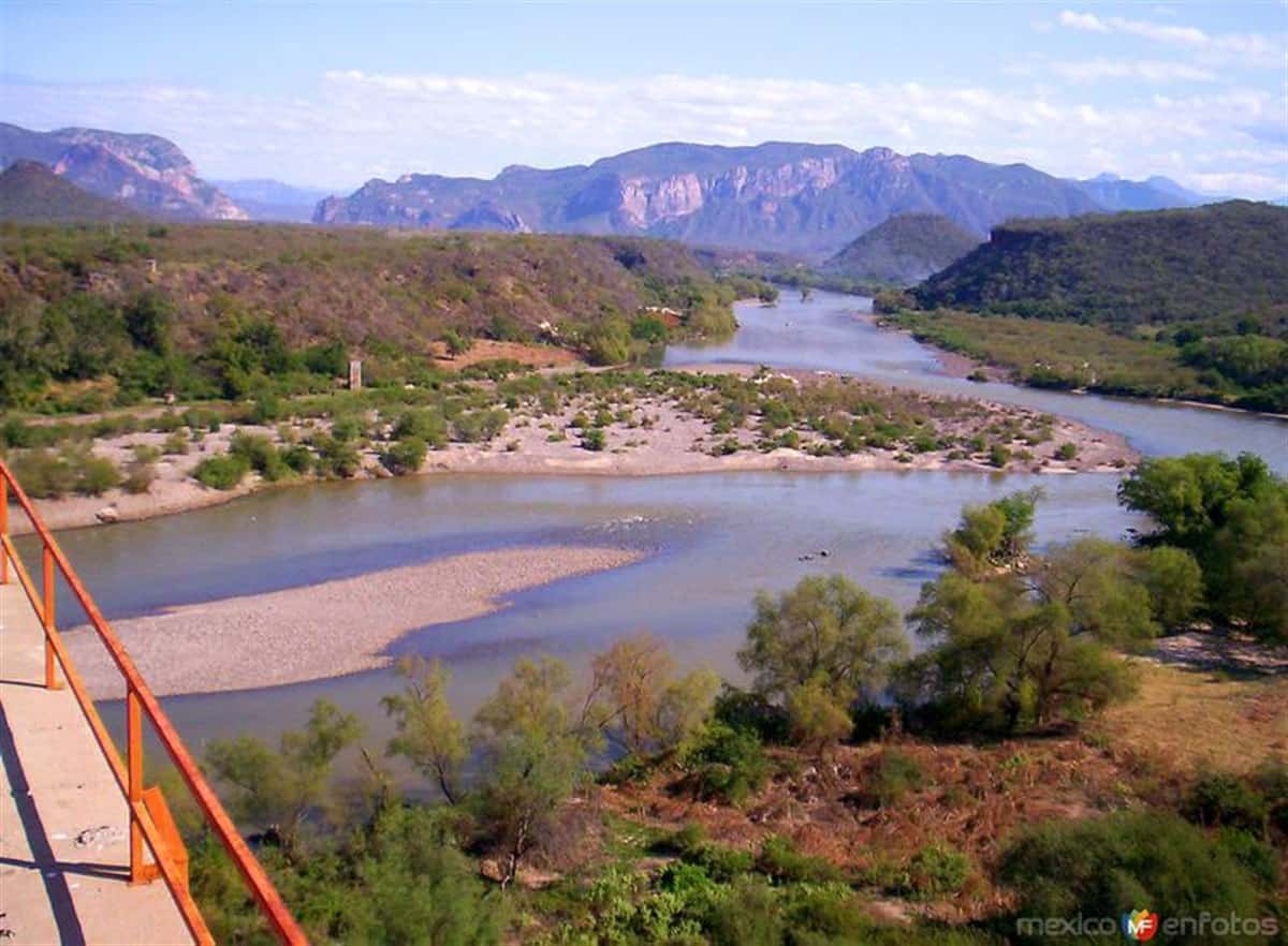 El río Fuerte es el río más caudaloso de Sinaloa por su larga cobertura territorial