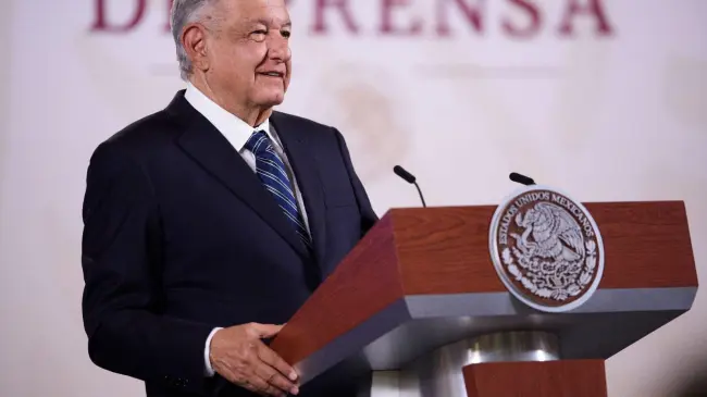 Andrés Manuel López Obrador, presidente de México.