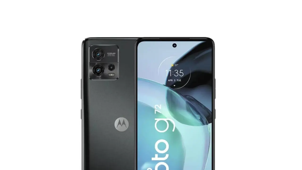 El smartphone Motorola Moto G72 viene equipado con batería de alto rendimiento. Foto: Cortesía