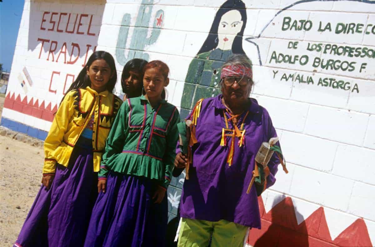 Miembros del pueblo Seri. Foto Gobierno de México