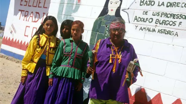 Miembros del pueblo Seri. Foto Gobierno de México