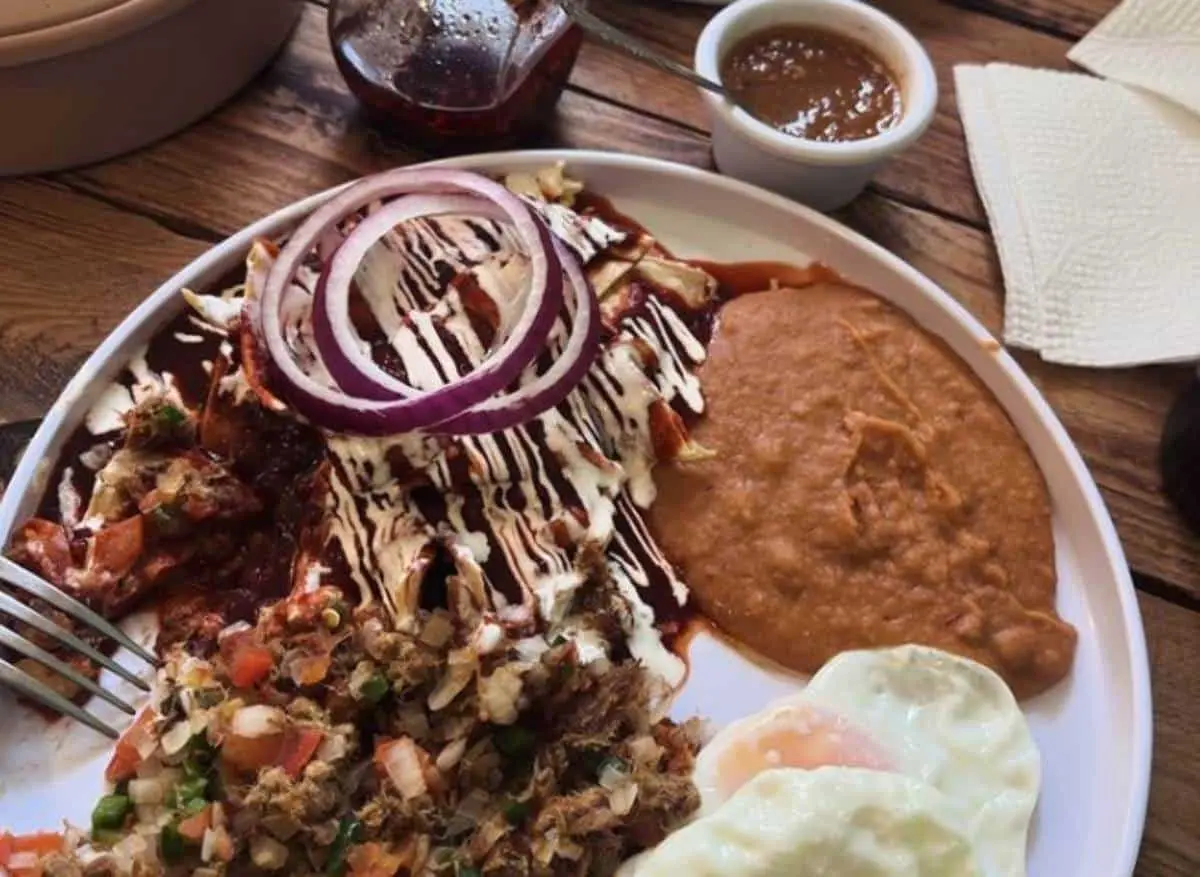 Desayuno en Casa Maja Obregón. Foto Instagram oficial