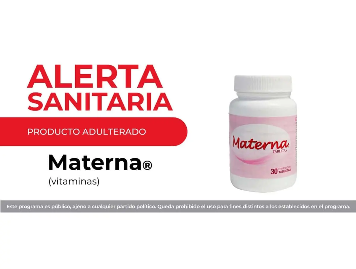 Cofepris informa sobre adulteración en vitaminas para preconcepción, embarazo y lactancia