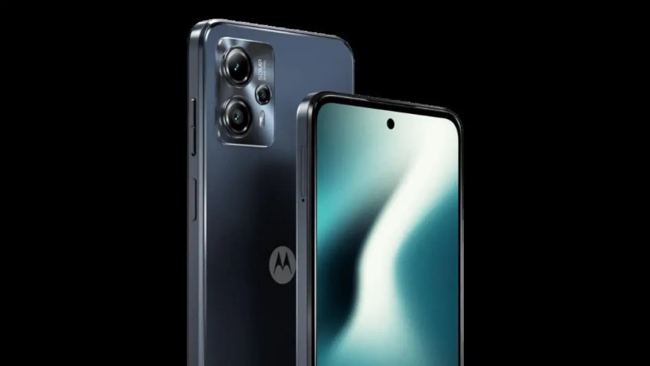 El smartphone Motorola Moto G13 incluye un diseño elegante. Foto: Cortesía