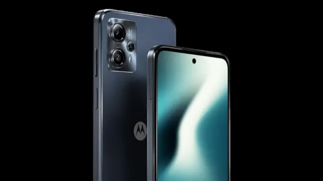El smartphone Motorola Moto G13 incluye un diseño elegante. Foto: Cortesía