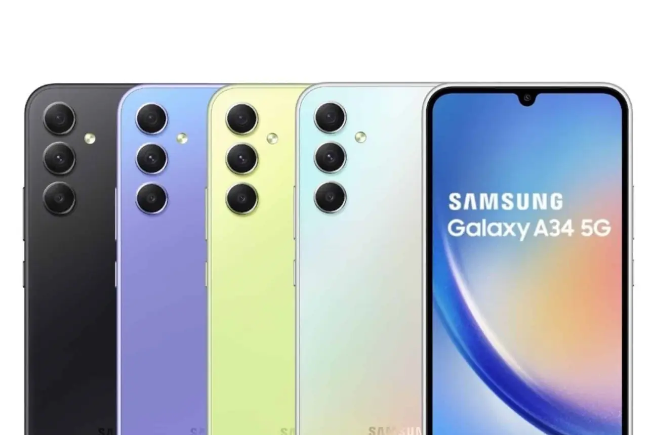 Smartphone Samsung Galaxy A34 incluye batería de larga duración y altavoces estéreo. Foto: Cortesía