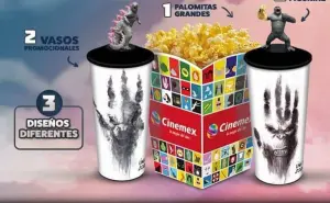 Ya hay precio y fecha de venta oficial para los vasos de Godzilla en Cinemex