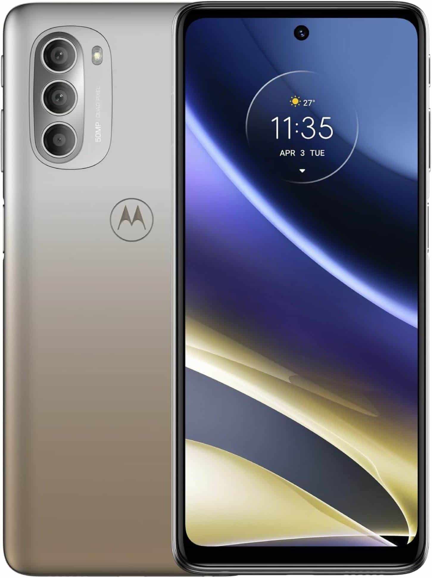 El smartphone Motorola Moto G51, que es parte de la familia de la gama media,