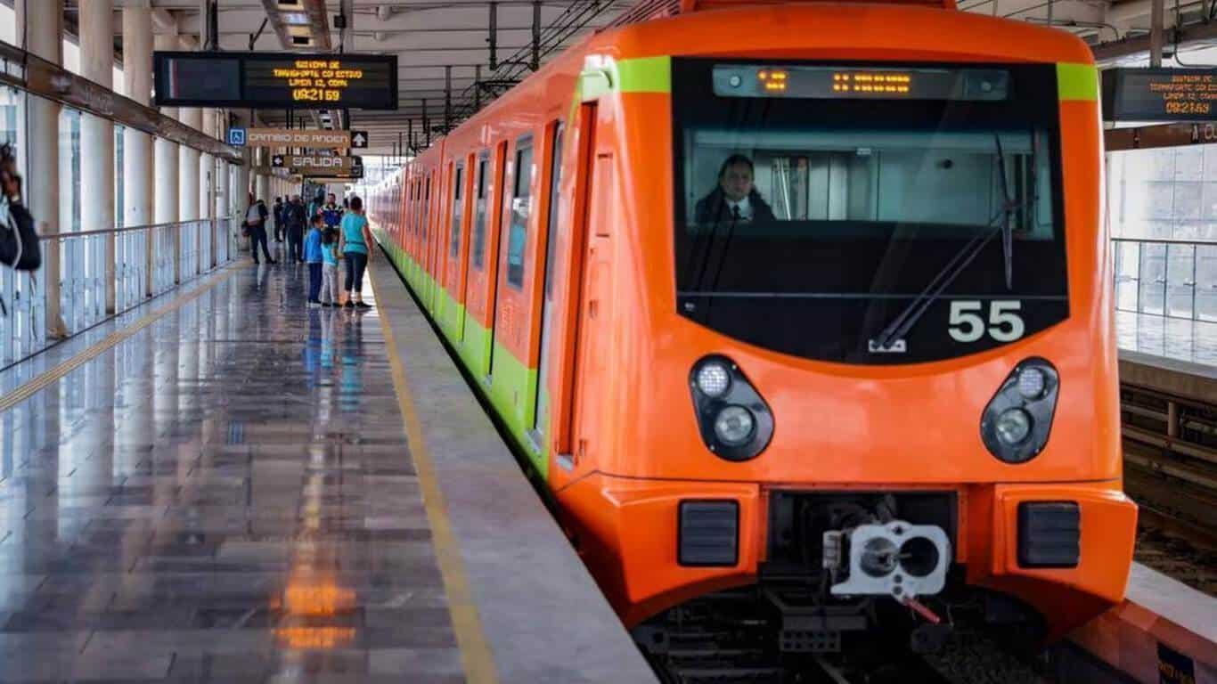 Línea del metro de Ciudad de México. Foto Motor Pasión