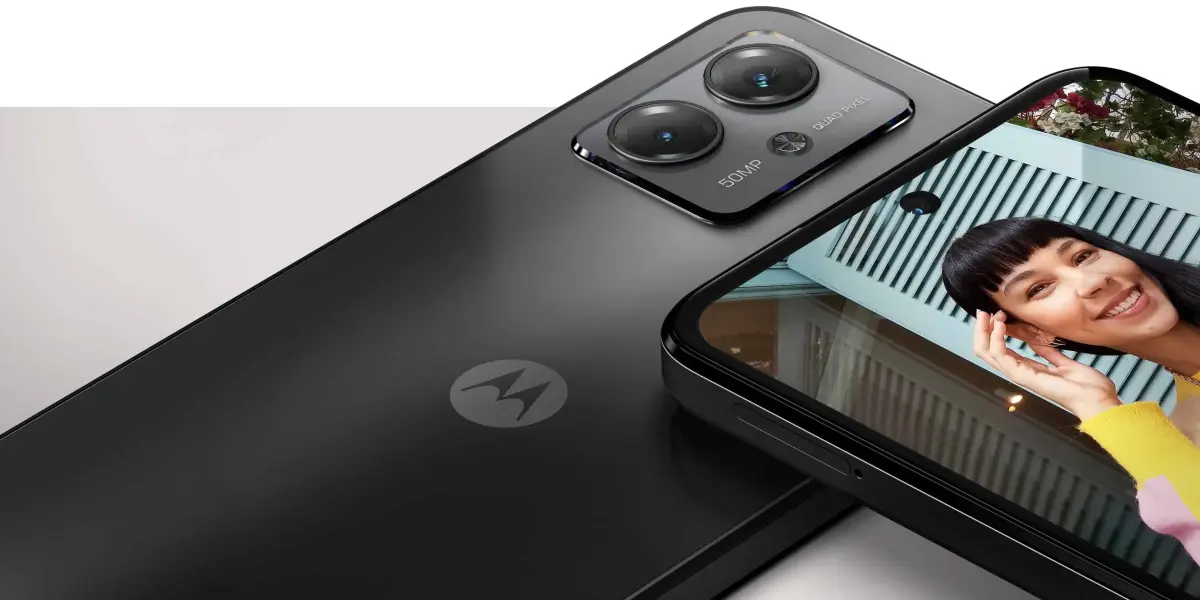 El dispositivo cuenta  con sistema de cámara de 50 MP mejorado por la tecnología Quad Pixel | Imagen: Motorola