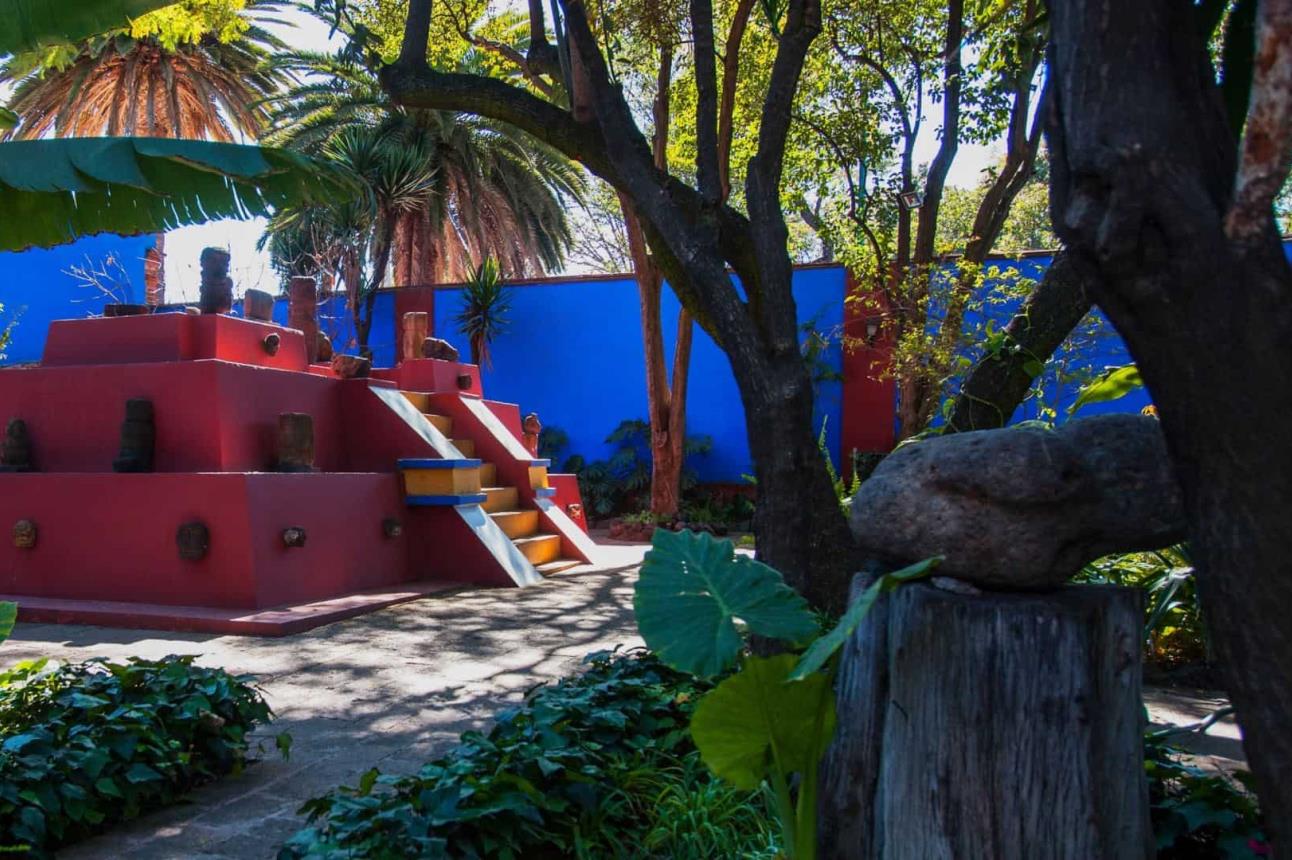 Interior de la Casa Azul, Museo Frida Kahlo. Foto Sitio web oficial