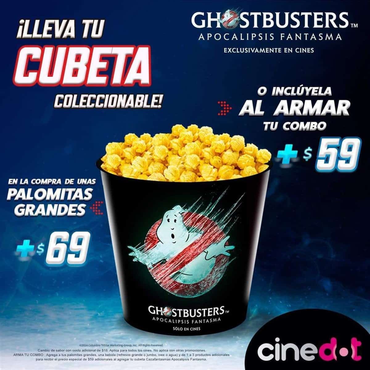 Precio y fecha de venta de la palomera de Ghostbusters: Apocalipsis fantasma en Cinedot