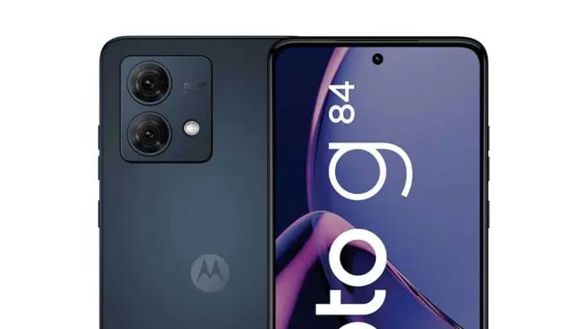 El smartphone Motorola Moto G84 viene equipado con altavoces estéreo. Foto: Cortesía
