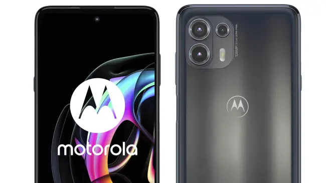 Smartphone Motorola Edge 20 Lite con pantalla OLED. Foto: Cortesía
