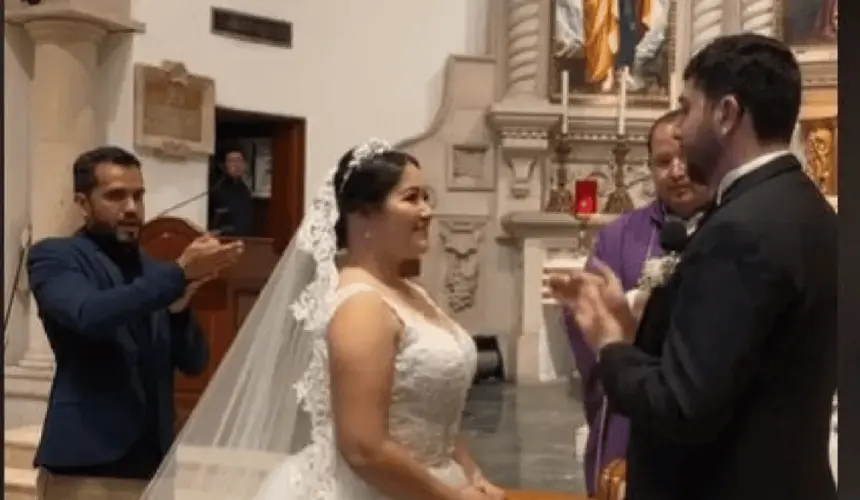 La boda de Alicia y el Elmer que cautivó a todo Culiacán y nos puso a llorar de puro amor.